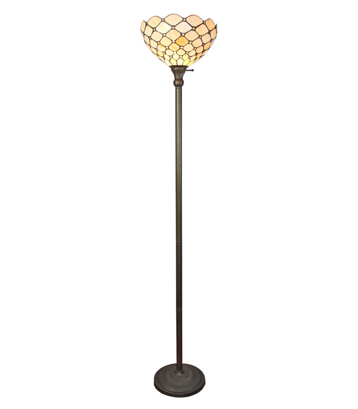 AmoraLighting 72" Torchiere Floor Lamp & Reviews Wayfair